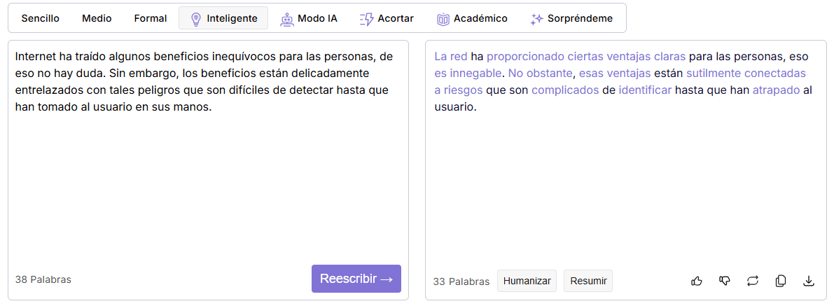 Reescribir el Ejemplo 3